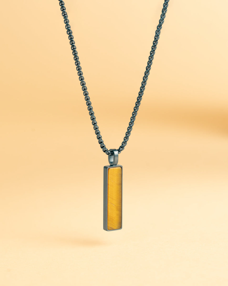 Colier bărbătesc Galli Black Tiger, GEMENI