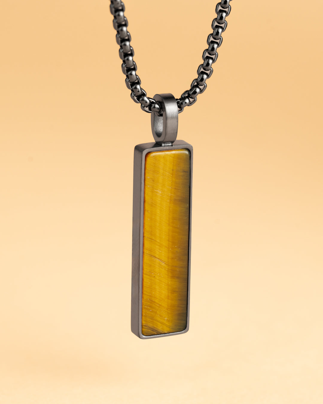 Colier bărbătesc Galli Black Tiger, GEMENI