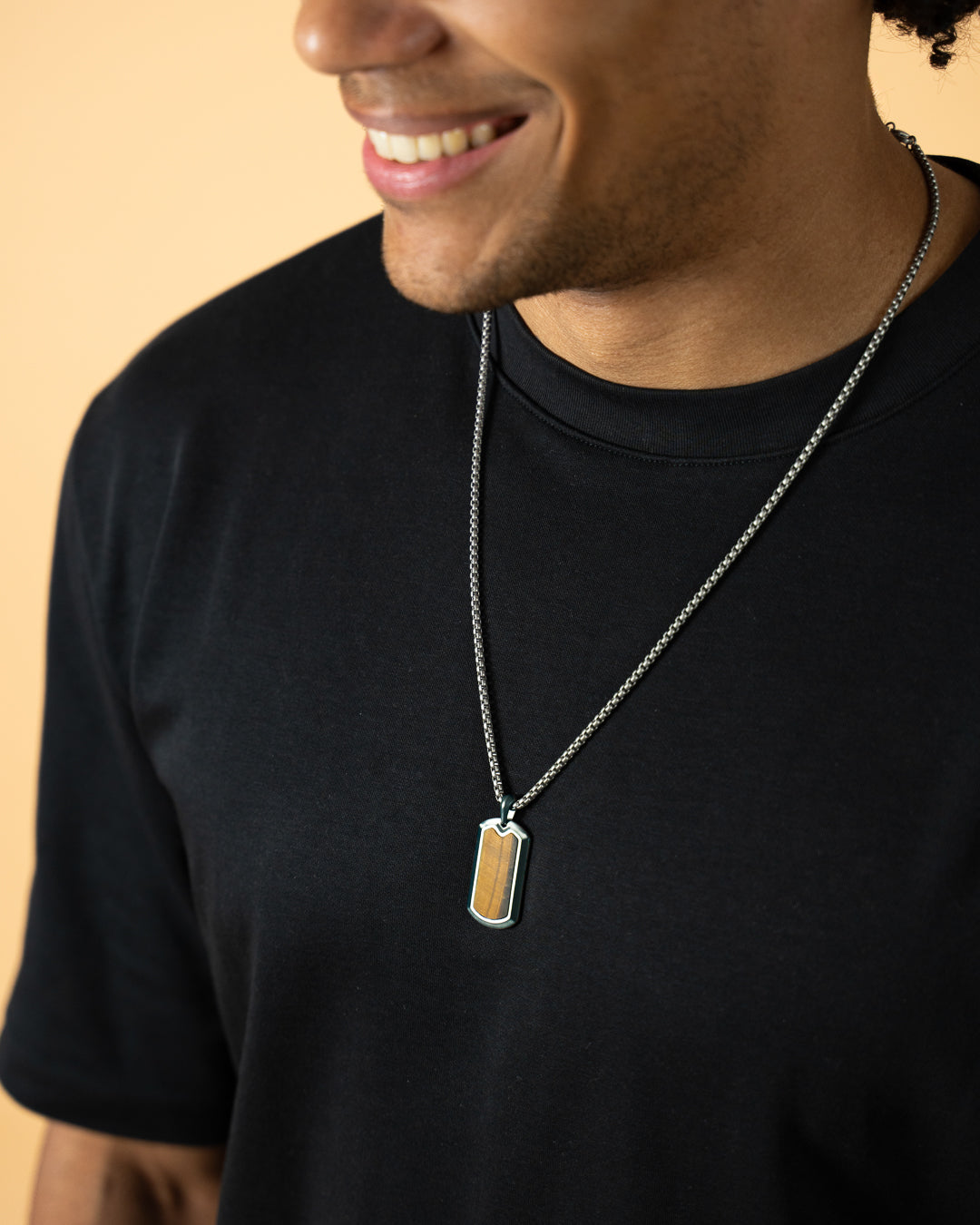 Colier bărbătesc reglabil Imperium Tiger, GEMINI