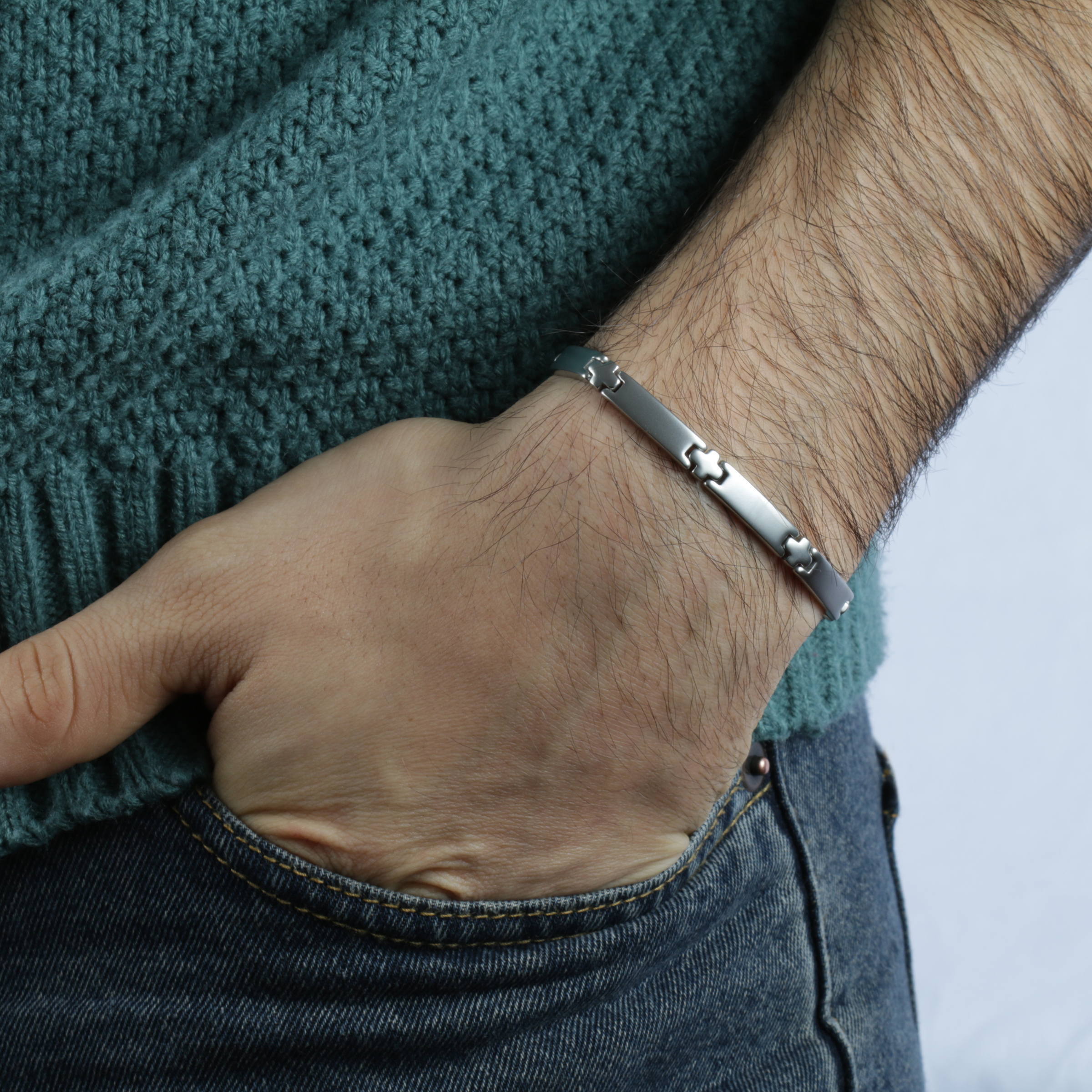 Brățară bărbătească din oțel Motown, Morellato