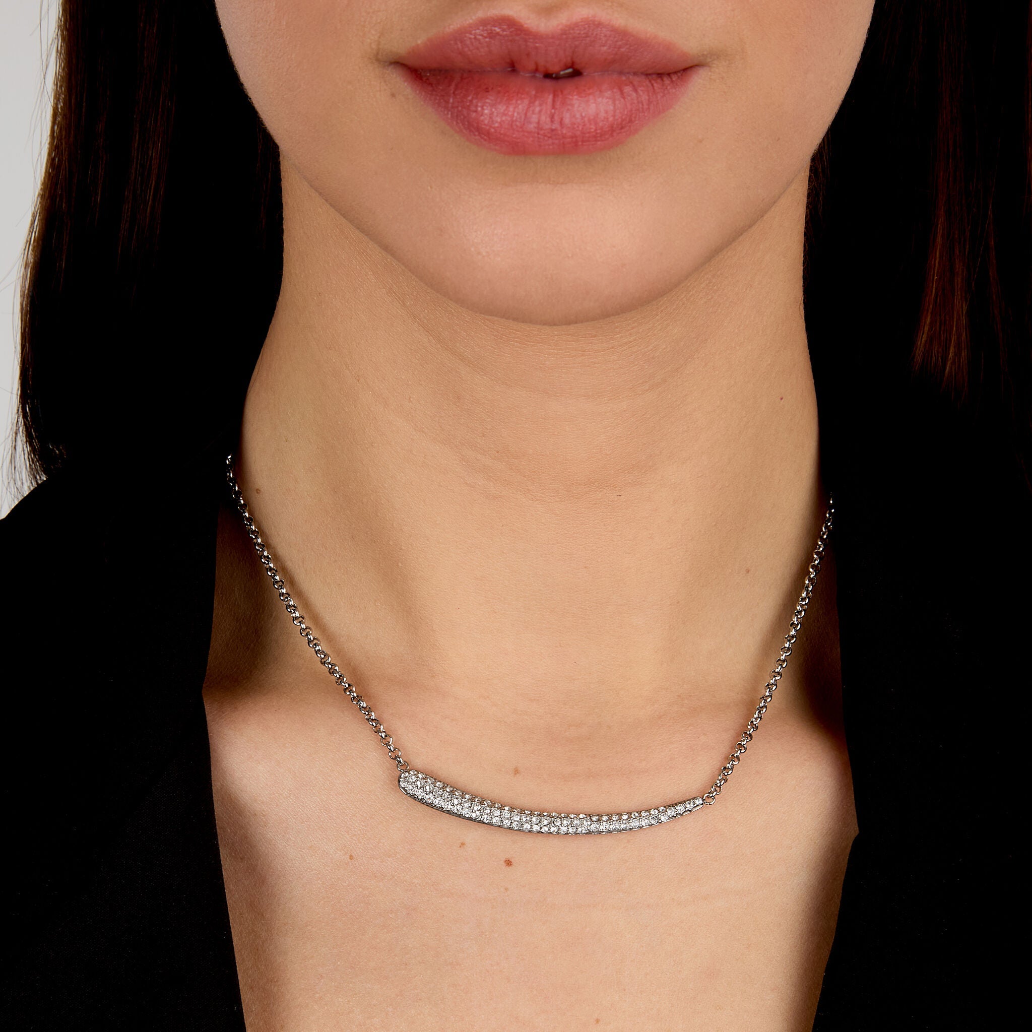 Colier cu design reglabil pentru femei cu cristale, Morellato