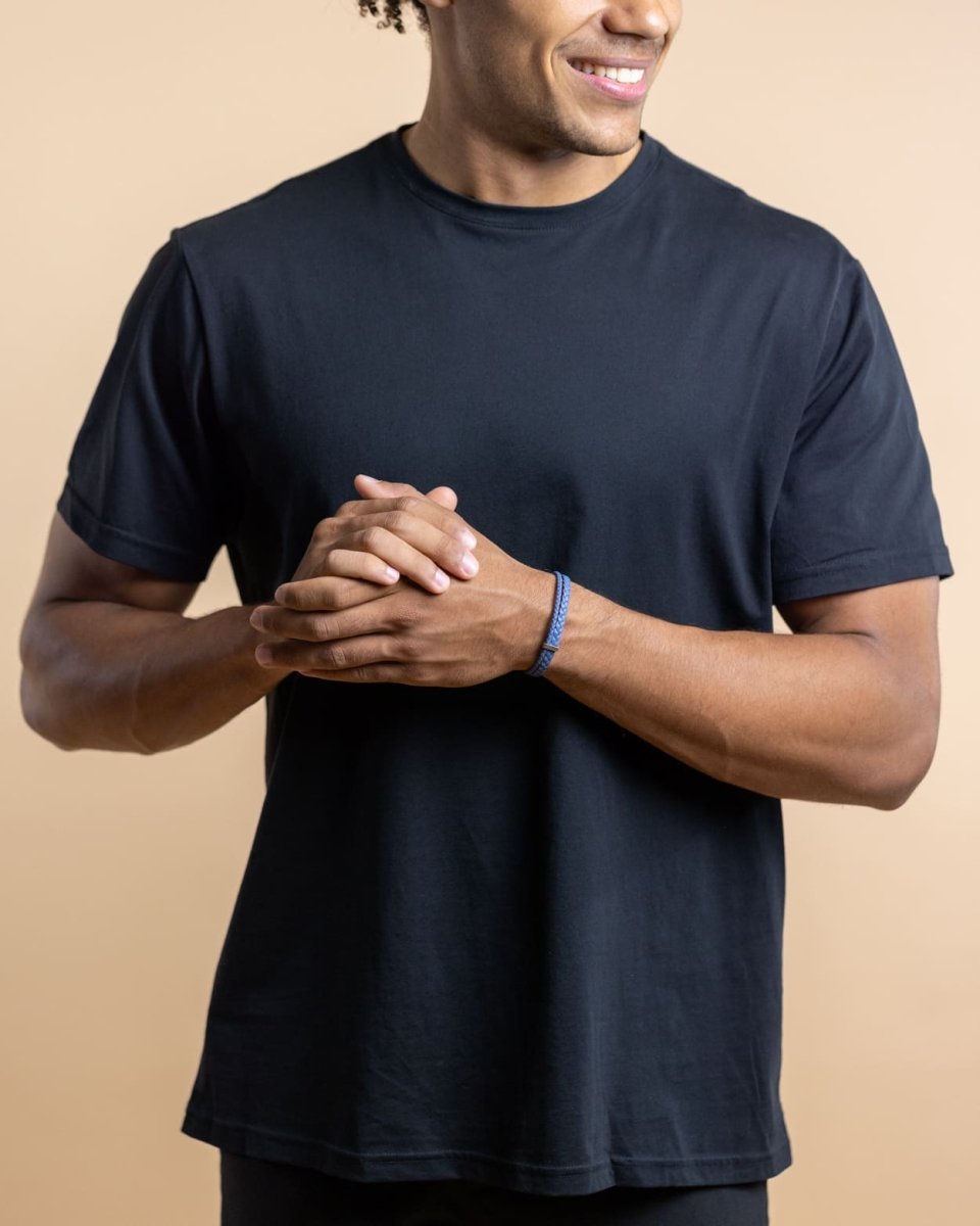 Bratara pentru barbati Duo Light Blue - Bratari pentru barbati - O55XSS - GEMINI - Tessora