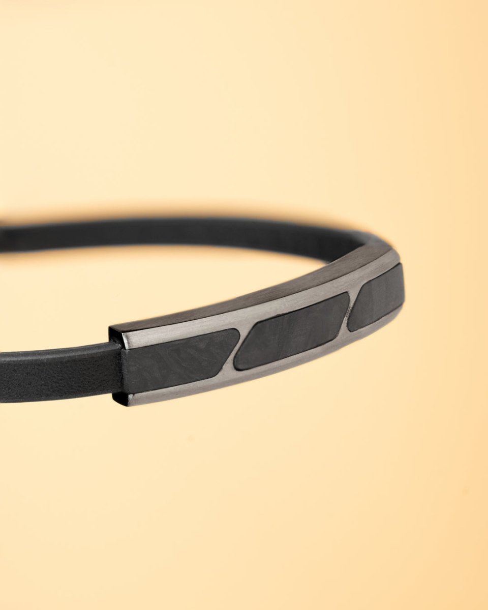 Bratara pentru barbati Stella Black - Bratari pentru barbati - STE02XSS - GEMINI - Tessora