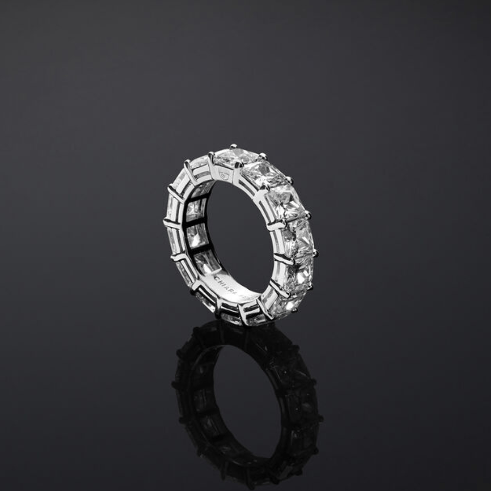 Inel argintiu Eternity Classic - Inele - j19avj13012 - CHIARA FERRAGNI - Tessora