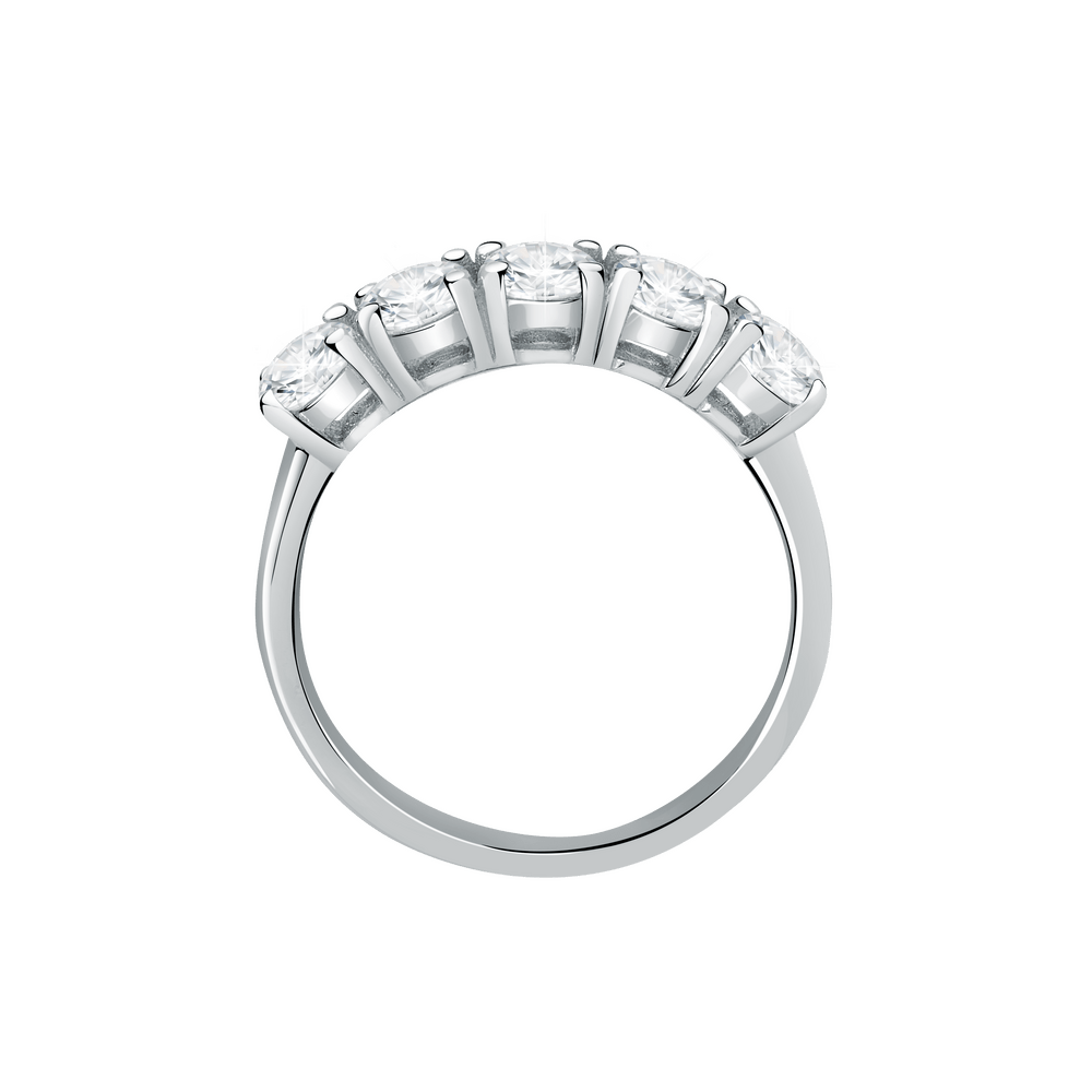 Inel Tesori cu 5 pietre - Inele cu pietre - saqf14012 - MORELLATO - Tessora