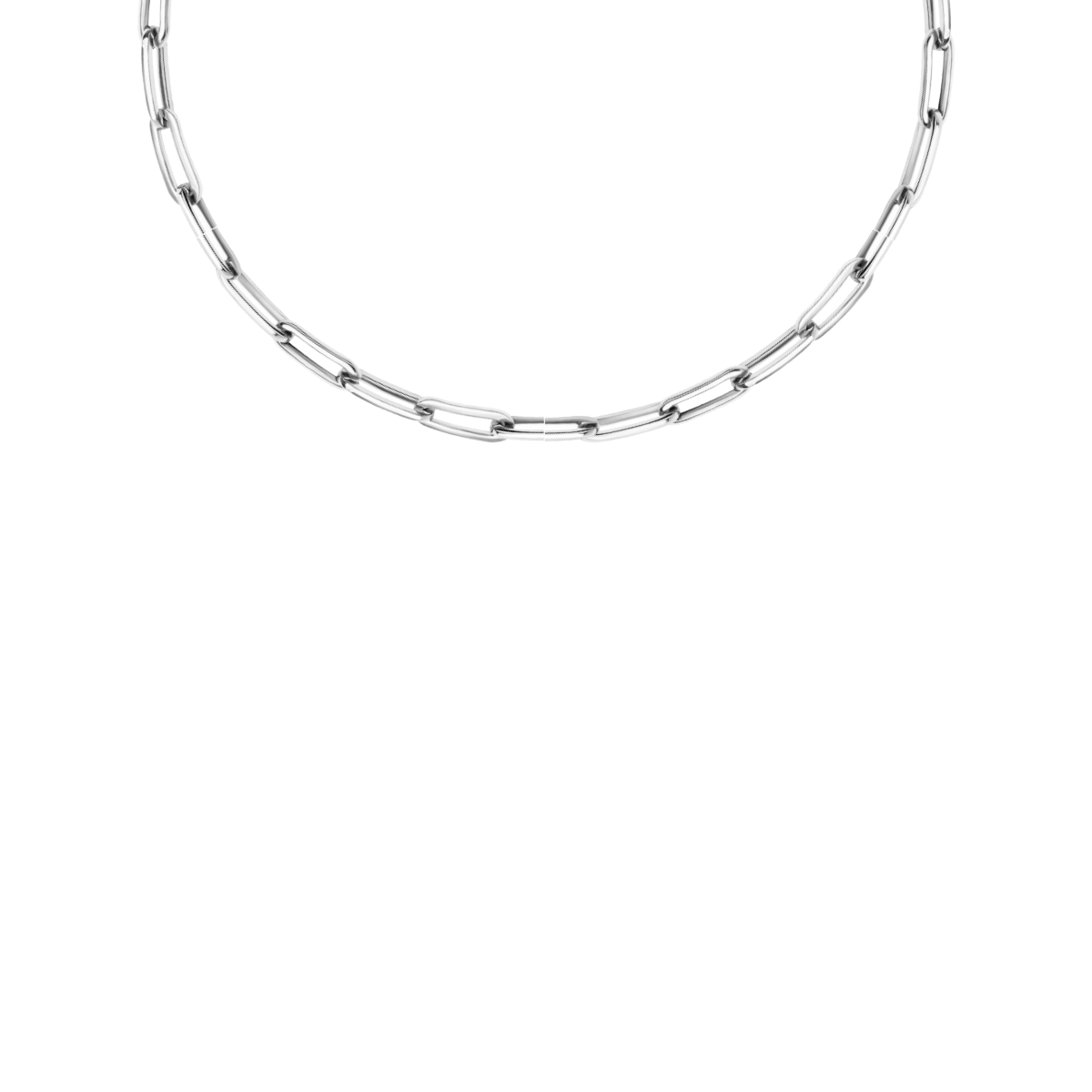 Lant colier No.7 placat cu argint de 40 cm - Coliere - A03/MARKET/ANS/96 - Lilou - Tessora