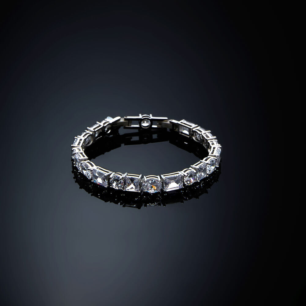 Brățară de damă Princess cu pietre pătrate și rotunde, CHIARA FERRAGNI